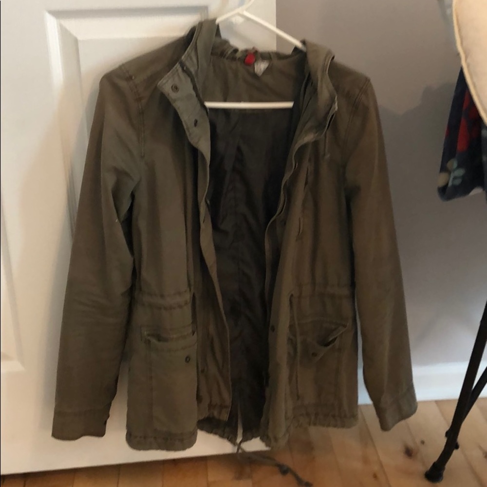 Women’s army green jacket